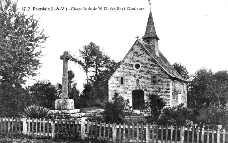 Chapelle Notre-Dame des Sept-Douleurs à Dourdain (Bretagne).