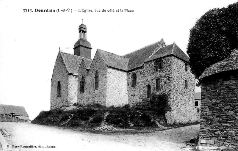 Eglise de Dourdain (Bretagne).