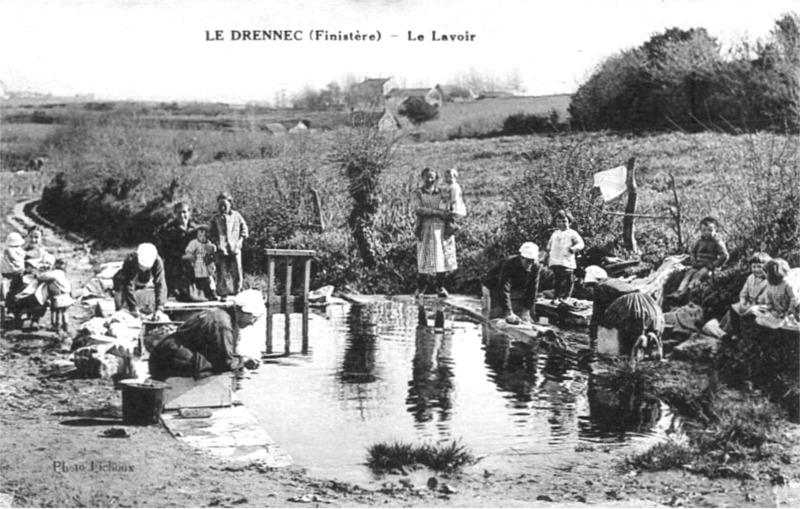 Lavoir du Drennec (Bretagne).