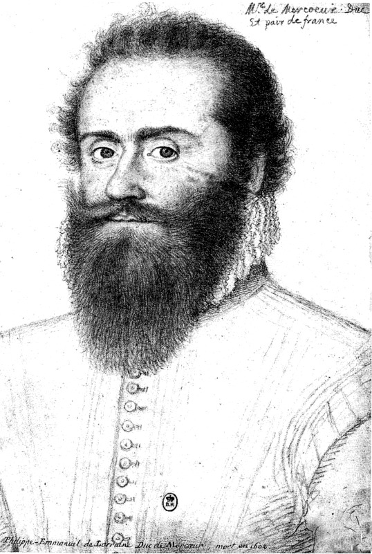 Duc de Mercoeur (oeuvre e Benjamin Foulon - 1575).