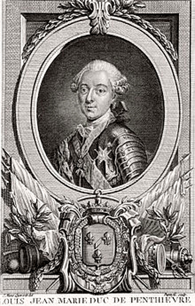 Duc de Penthivre (1725-1793).