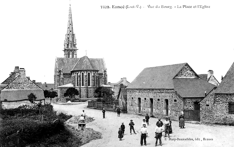 Ville d'Eanc (Bretagne).