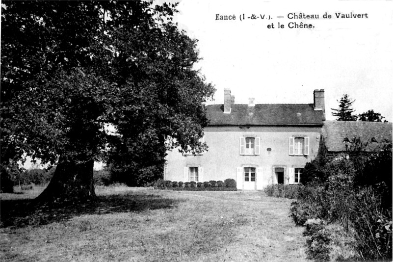 Manoir de Vaulvert  Eanc (Bretagne).