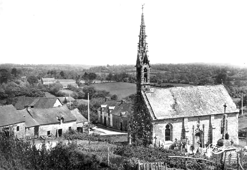 Chapelle de Gulvain  Edern (Bretagne).