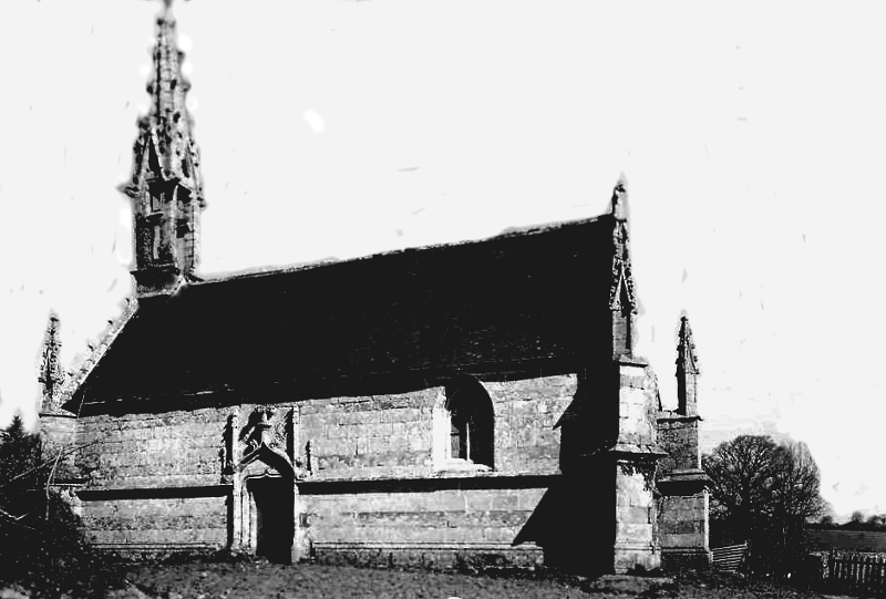 Chapelle de Tranna  Elliant (Bretagne).