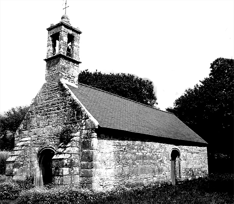 Chapelle de Saint-Michel  Elliant (Bretagne).