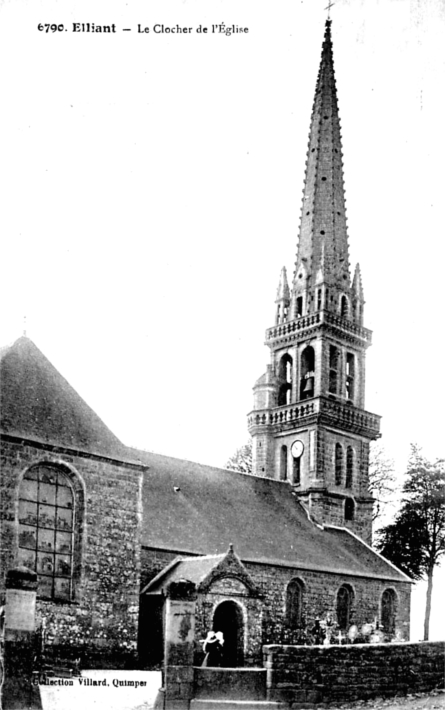 Eglise d'Elliant (Bretagne).