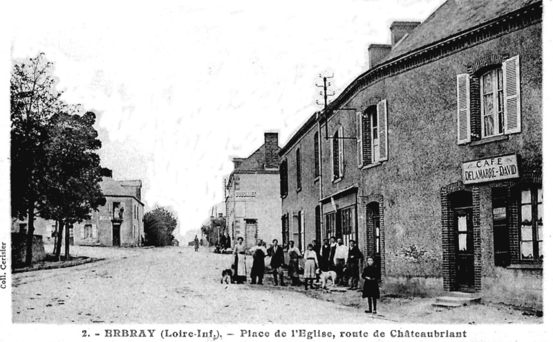 Ville d'Erbray (Bretagne).