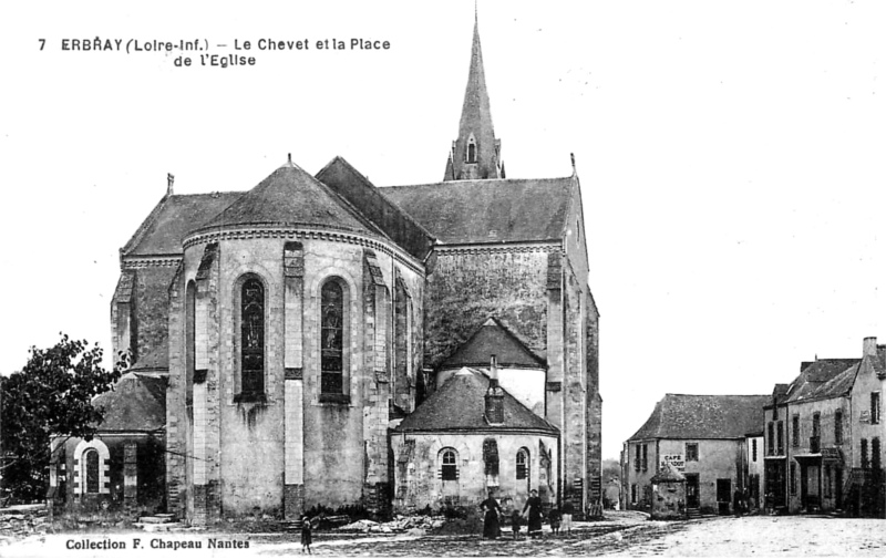 Ville d'Erbray (Bretagne).