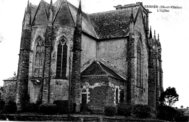 Eglise d'Erbre (Bretagne).