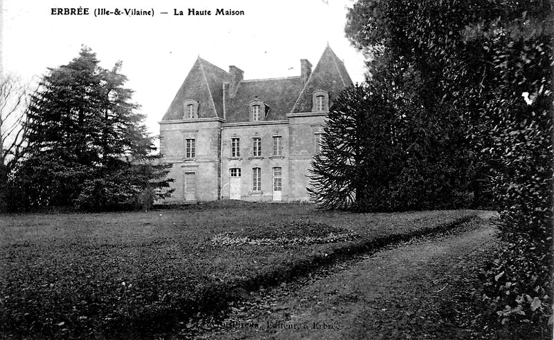 Manoir de Haute-Maison  Erbre (Bretagne).