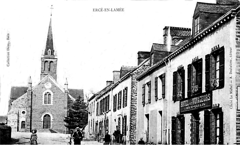 Ville d'Erc-en-Lame (Bretagne).