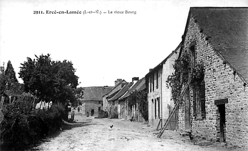 Ville d'Erc-en-Lame (Bretagne).