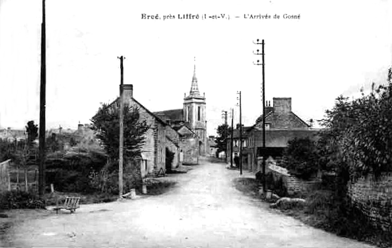 Ville d'Erc-prs-Liffr (Bretagne).