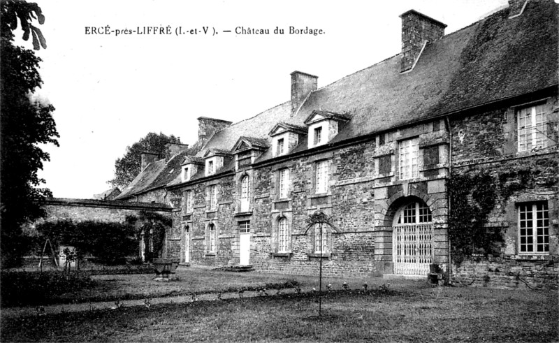 Château du Bordage à Ercé-près-Liffré (Bretagne).