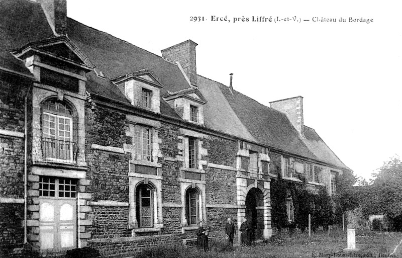 Château du Bordage à Ercé-près-Liffré (Bretagne).