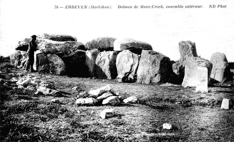 Dolmen d'Erdeven (Bretagne).