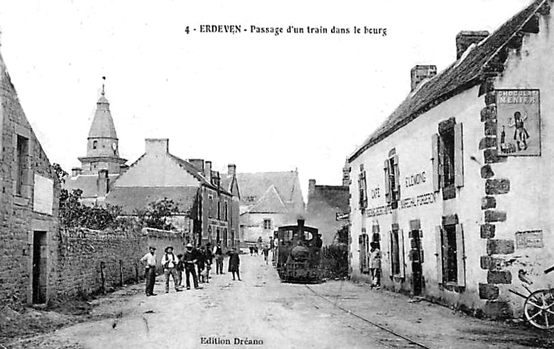 Ville d'Erdeven (Bretagne).