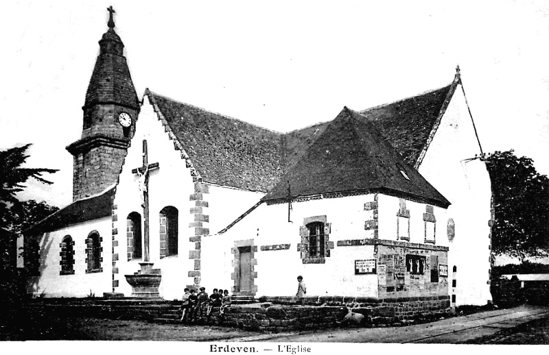Eglise d'Erdeven (Bretagne).