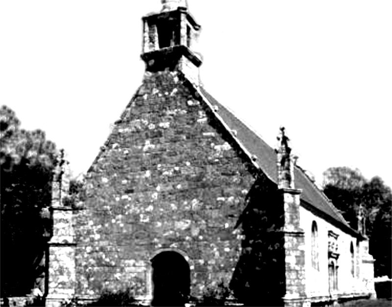 Chapelle d'Erdeven (Bretagne).