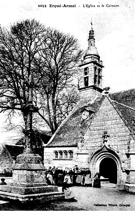 Eglise d'Ergu-Armel (Bretagne).