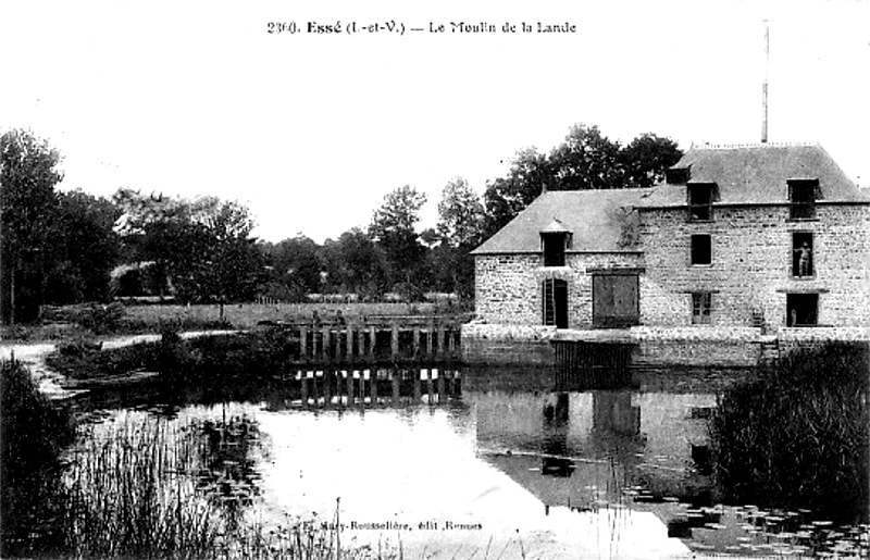 Moulin d'Ess (Bretagne).