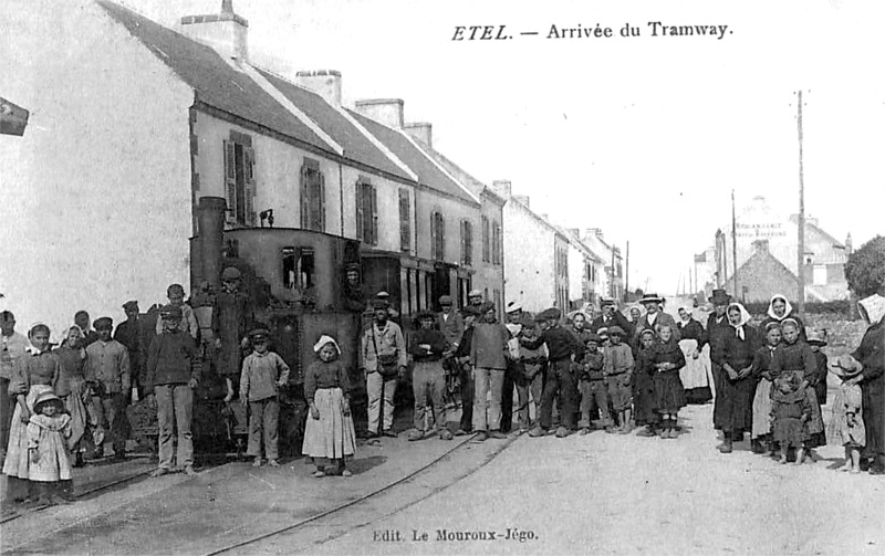 Ville d'Etel (Bretagne).