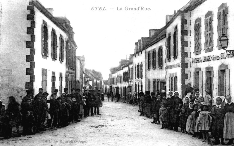 Ville d'Etel (Bretagne).