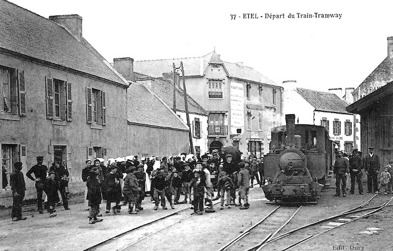 Ville d'Etel (Bretagne).