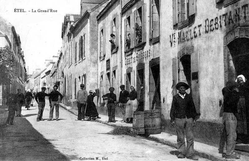 Ville d'Etel (Bretagne).