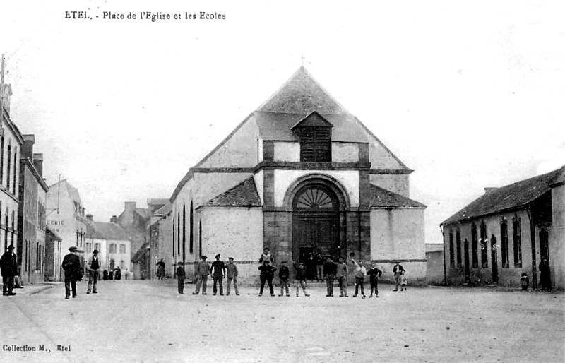 Ville d'Etel (Bretagne).