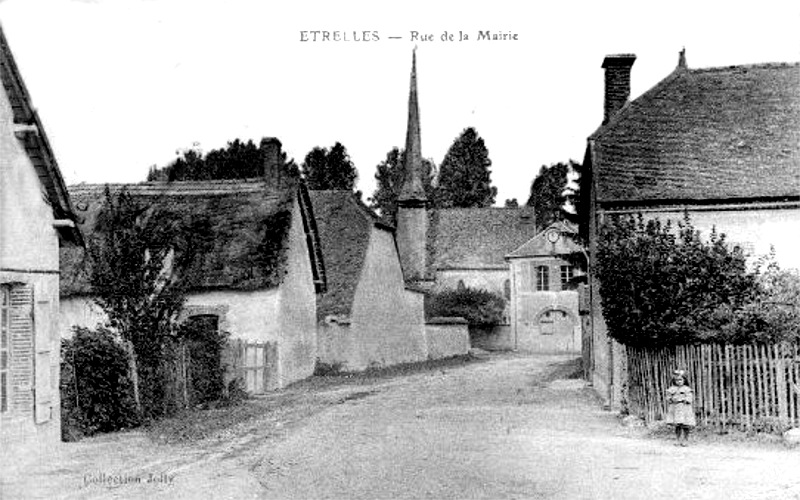 Ville d'Etrelles (Bretagne).