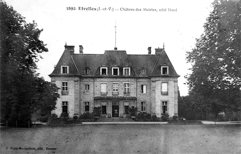 Manoir des Hairies  Etrelles (Bretagne).