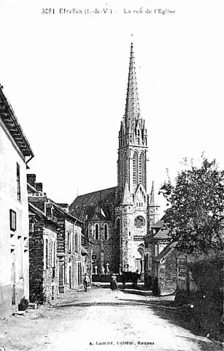 Eglise d'Etrelles (Bretagne).