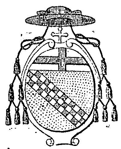 Evque de Vannes (Bretagne) : armoiries de Laurent Cibo.