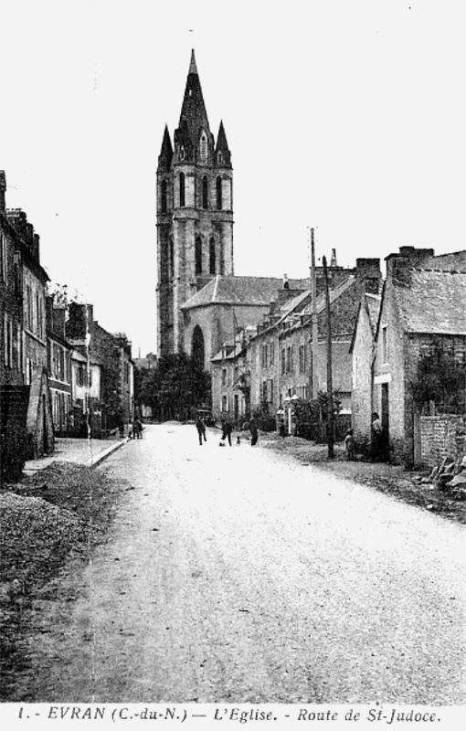 Eglise d'Evran (Bretagne).