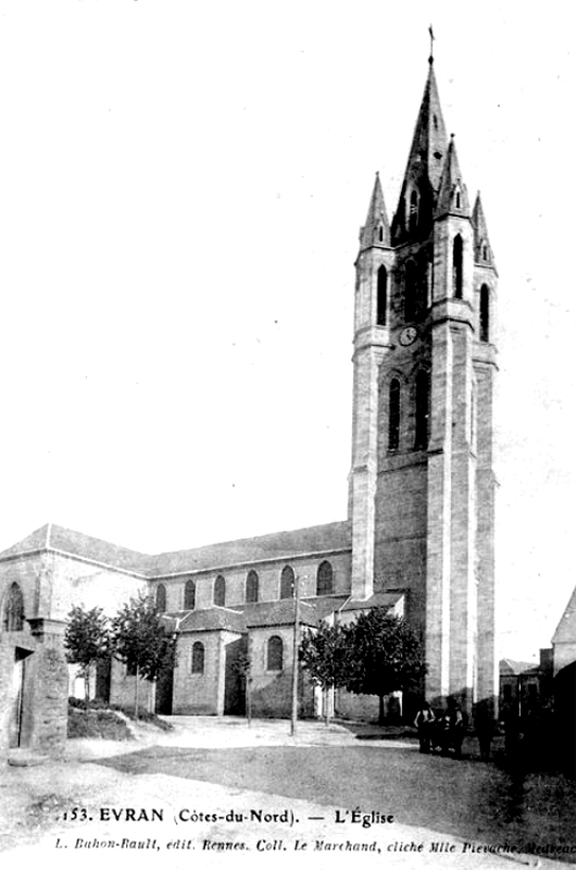 Eglise d'Evran (Bretagne).