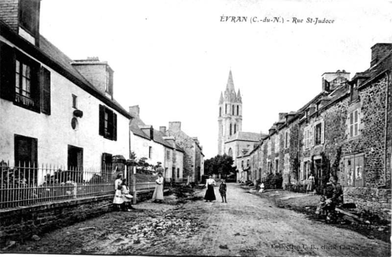 Ville d'Evran (Bretagne).