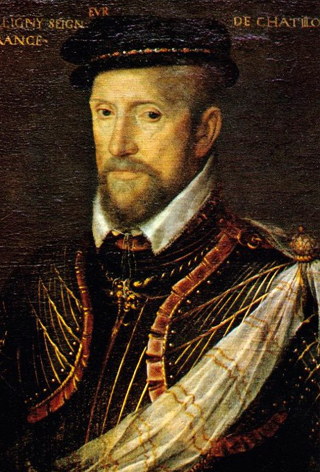 L'amiral Gaspard de Coligny.