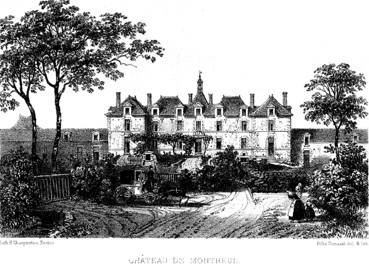 Famille Cornulier : chteau de Montreuil.