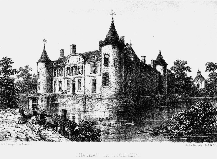 Famille Cornulier : chteau de Lucinire.