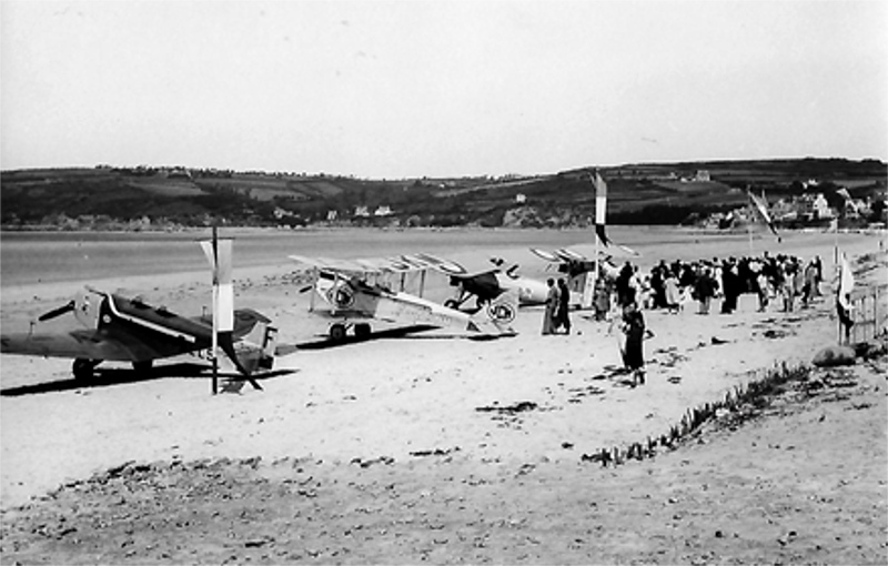 LAroclub de la Cte de Granit  Saint-Michel-en-Grve (Bretagne).