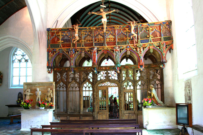 Le Jub de la chapelle Saint-Fiacre du Faout