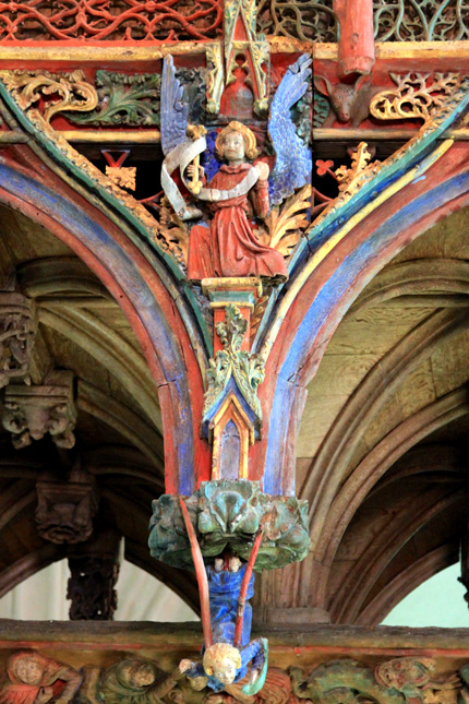 Le Jub de la chapelle Saint-Fiacre du Faout