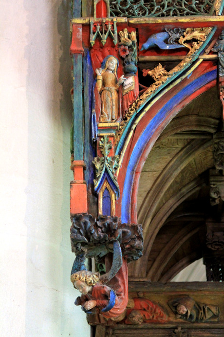 Le Jubé de la chapelle Saint-Fiacre du Faouët