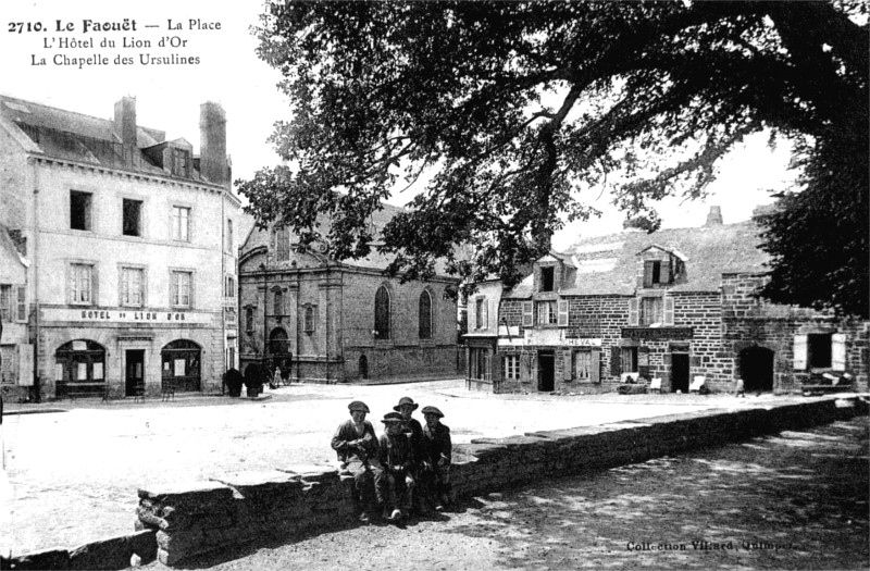 La chapelle des Ursulines au Faout (Morbihan).