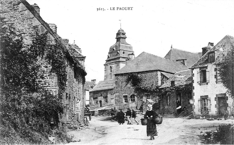 Ville du Faouët (Morbihan - Bretagne).
