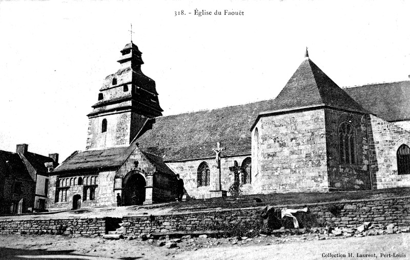 Eglise du Faouët (Morbihan - Bretagne).