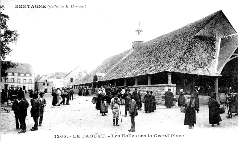 Les Halles du Faouët (Morbihan - Bretagne).