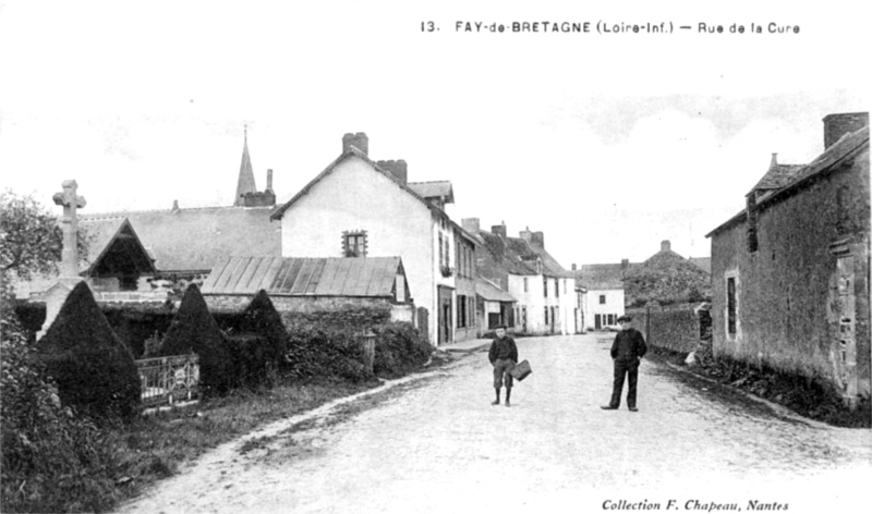 Ville de Fay-de-Bretagne (anciennement en Bretagne).